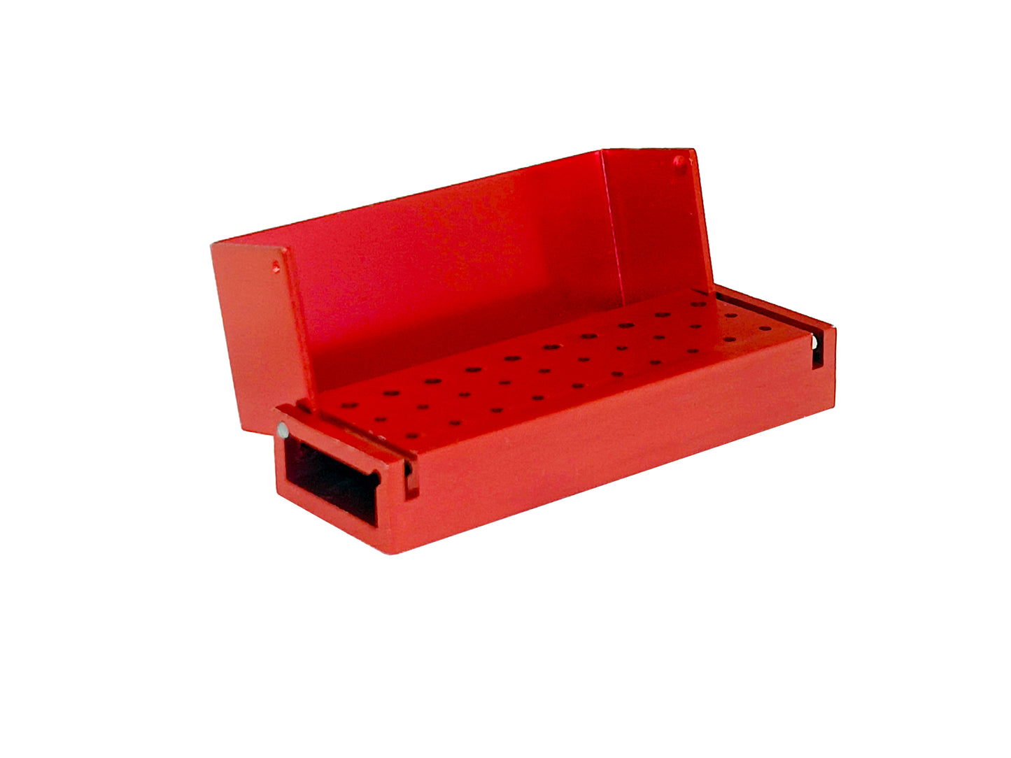 REDLAND Disinfection Burs Holder Station, Bur Block Organizer with Cover 30 HOLES