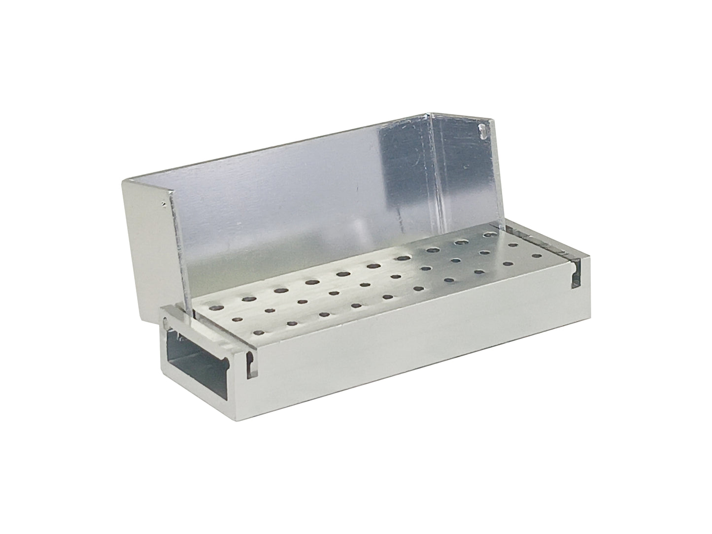 REDLAND Disinfection Burs Holder Station, Bur Block Organizer with Cover 30 HOLES