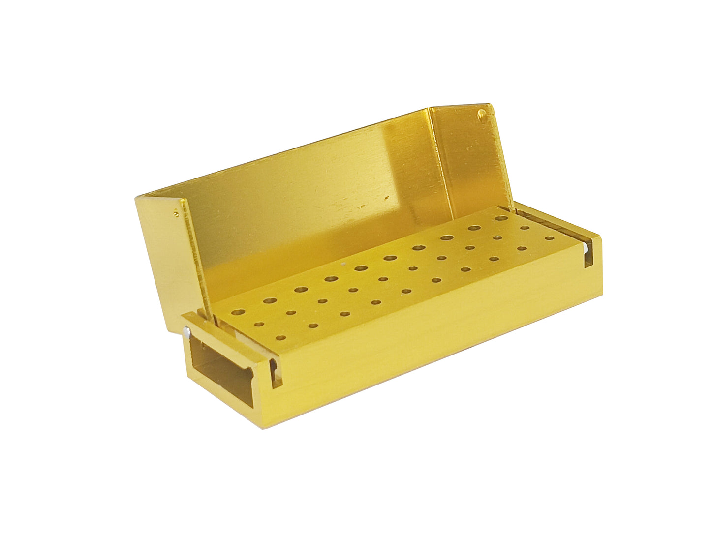 REDLAND Disinfection Burs Holder Station, Bur Block Organizer with Cover 30 HOLES
