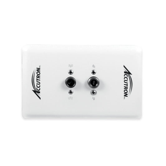Accutron Recessed Q/C Dual Outlet (N2O-O2)