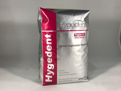 Hygedent Regular Set / Chromatic Fast Set MINT Flavour Dustfree - Alginate Impression 1 lb