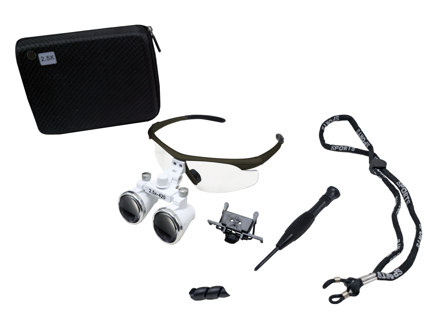 Dental Loupes Without Light (2.5x / 3.5x)