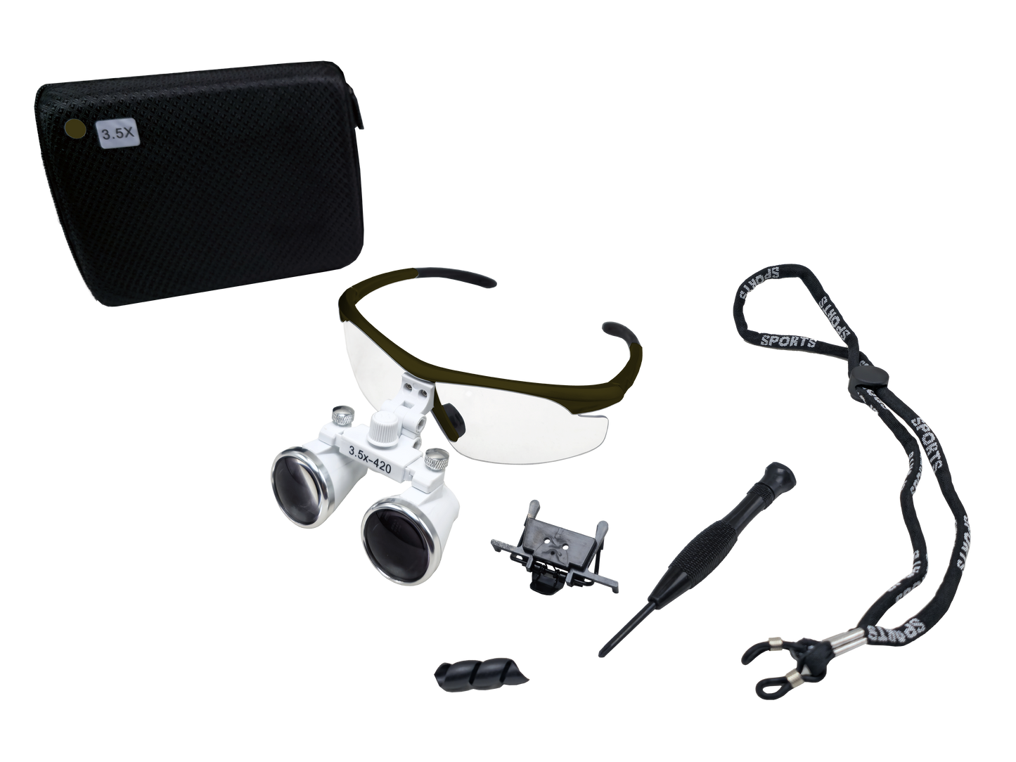 Dental Loupes Without Light (2.5x / 3.5x)