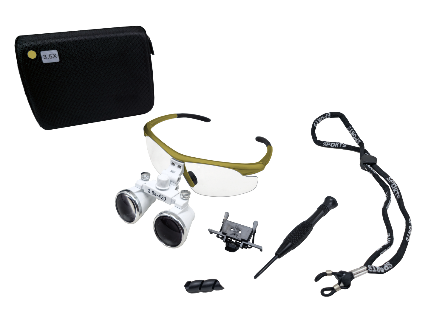 Dental Loupes Without Light (2.5x / 3.5x)