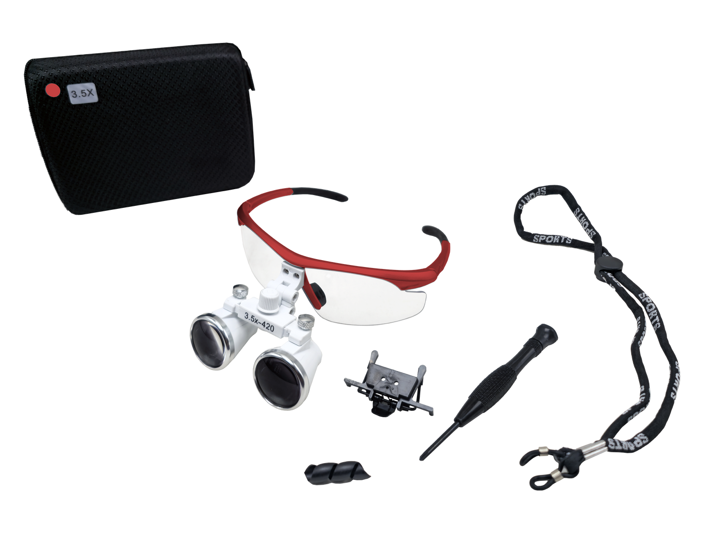 Dental Loupes Without Light (2.5x / 3.5x)