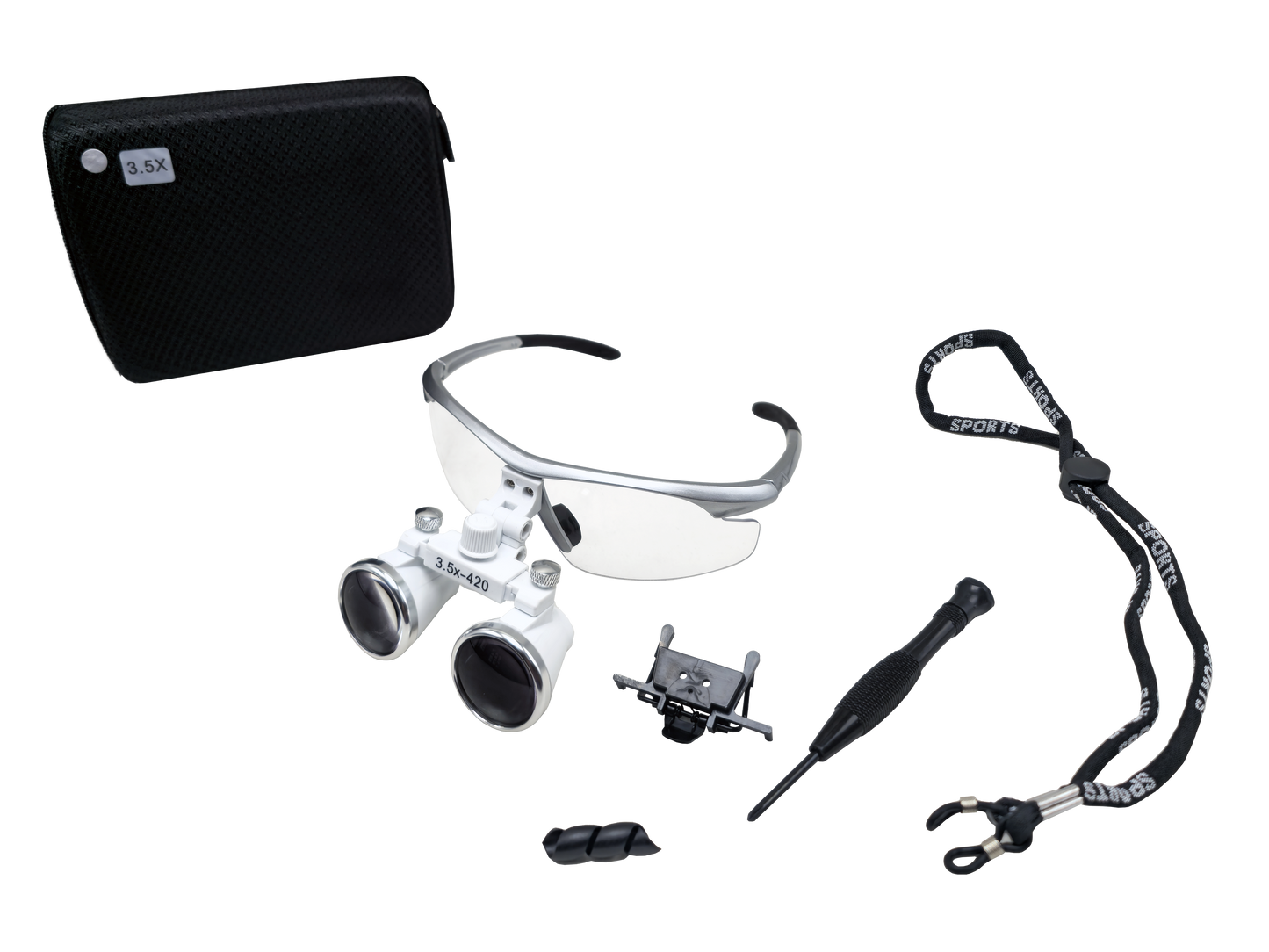 Dental Loupes Without Light (2.5x / 3.5x)