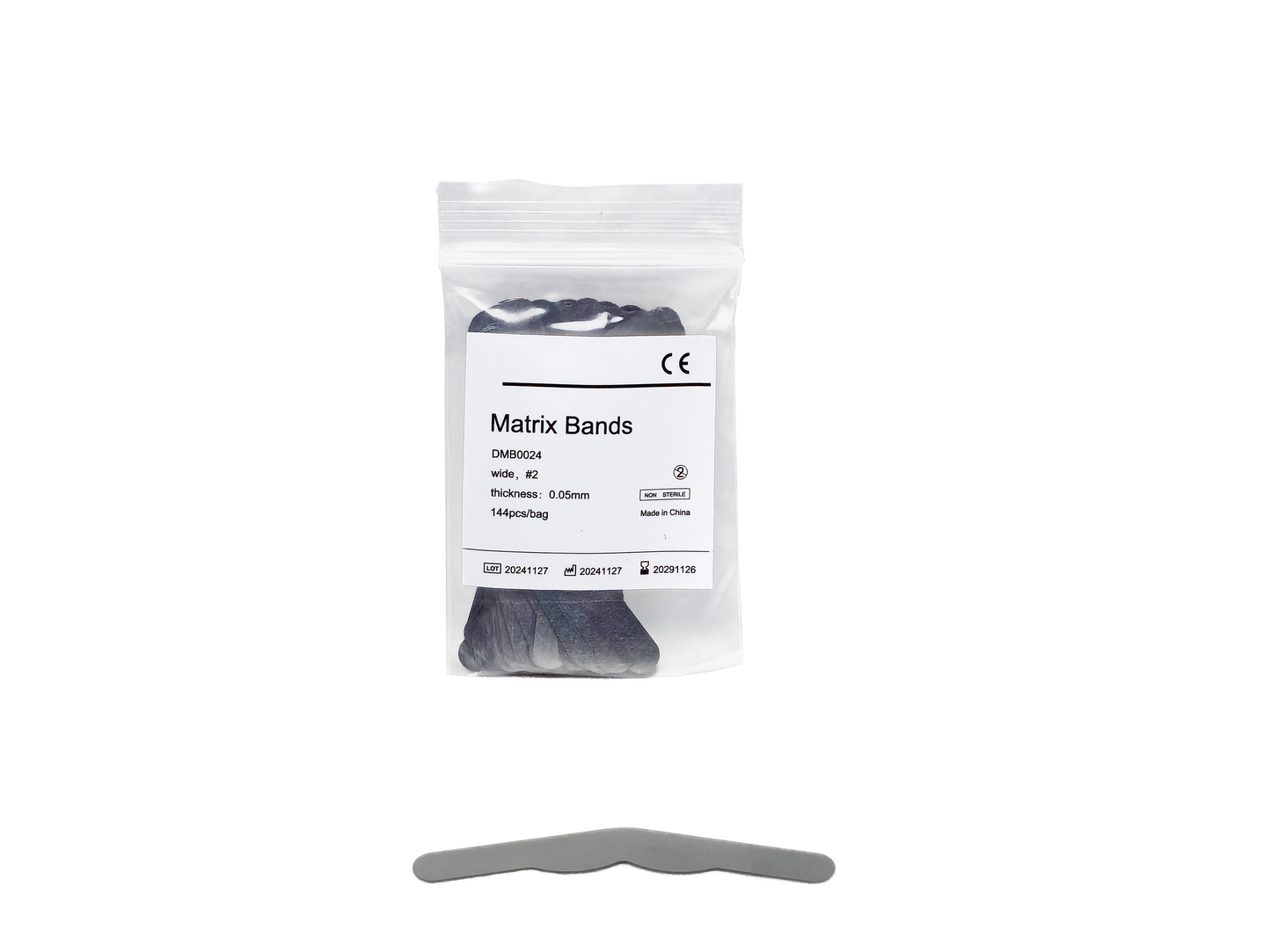 REDLAND STAINLESS STEEL MATRIX BANDS 144/PACK