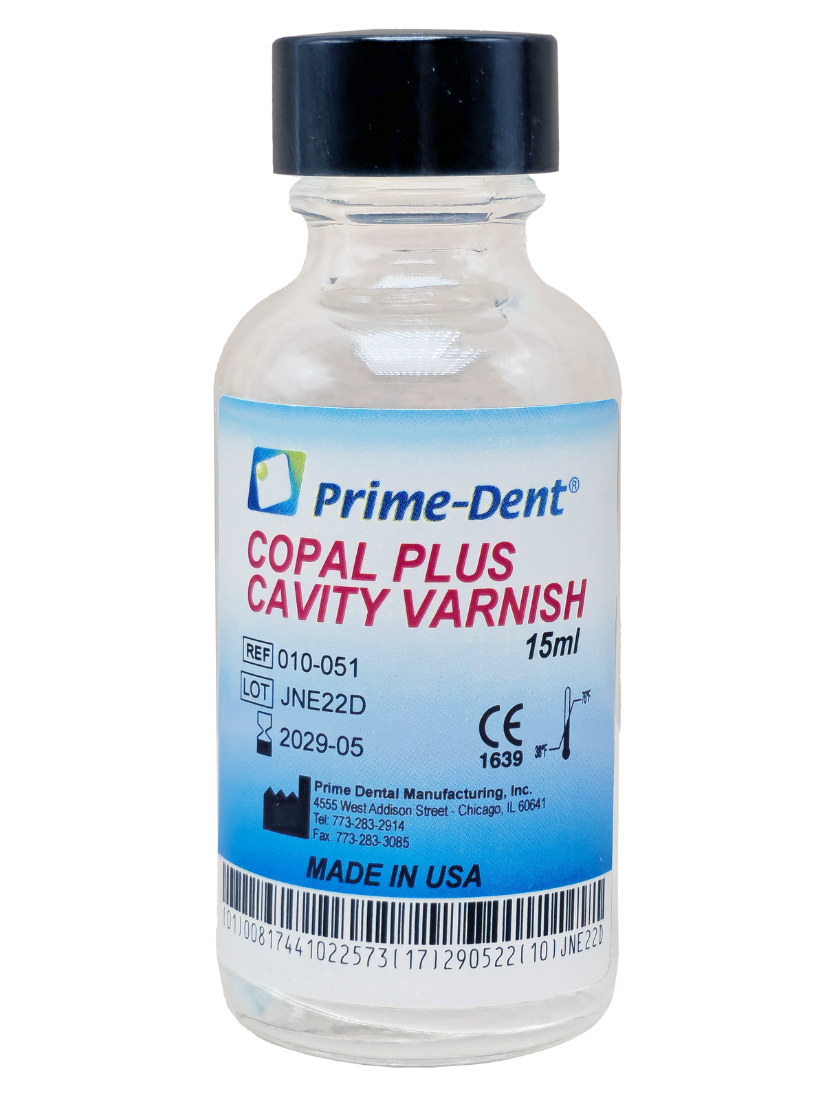 Prime-Dent Copal Varnish 15ml Bottle #010-051