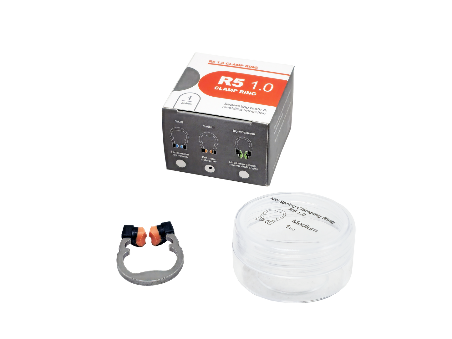 REDLAND Dental Sectional Matrix, Matrix Rings Refill, All Sizes 1 pc/pack