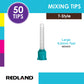 REDLAND Dental Mixing Tips for Impression Material, C&B, Cements 50/PK