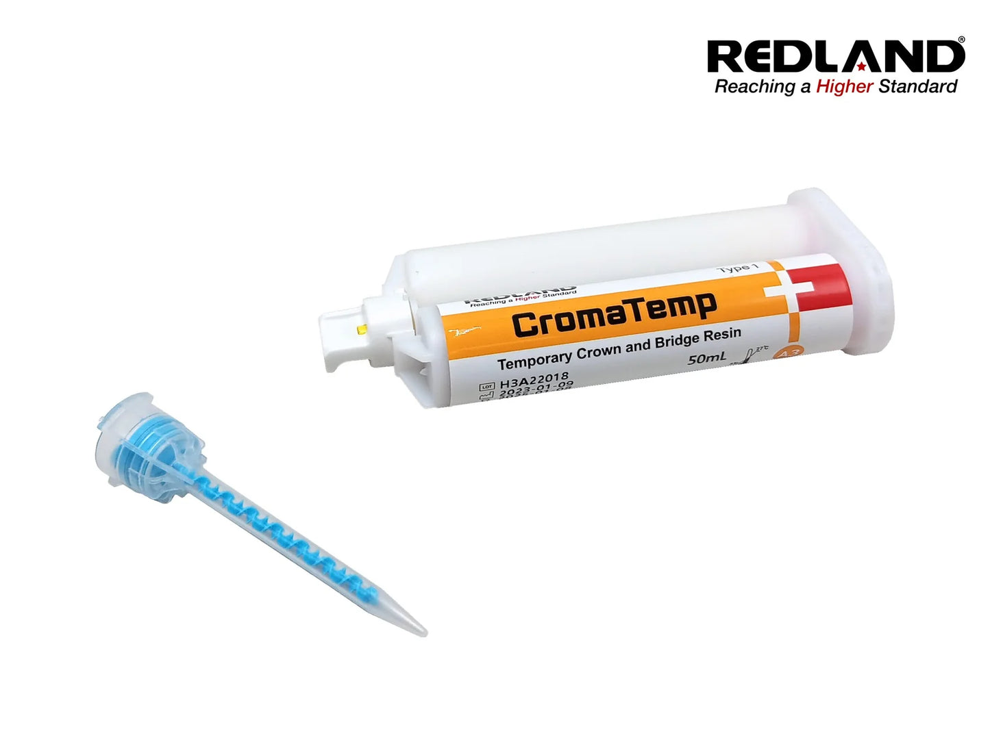 Redland Dental CromaTemp Crown & Bridge Temporary Material (50mL Cartridge)