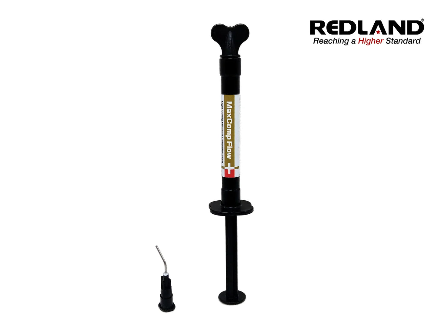 Redland Dental MaxComp Flow Light-Cure Nano-Hybrid Flowable Resin 2x2gm Syringes All Shade
