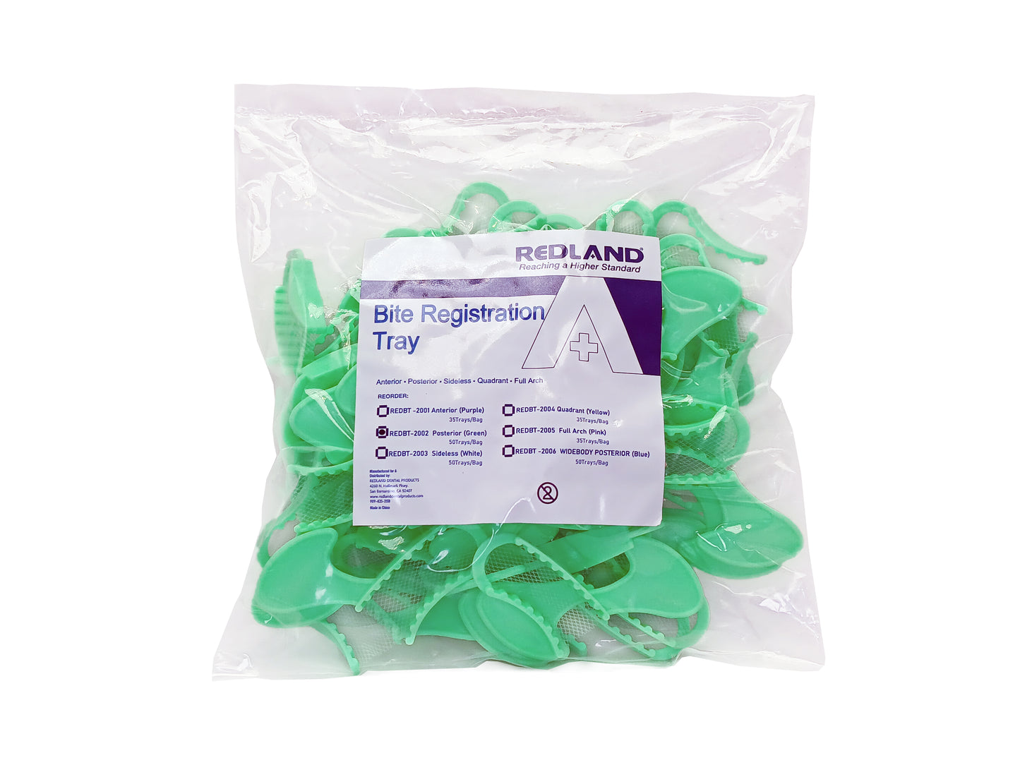 REDLAND Dental Disposable Bite Registration Trays