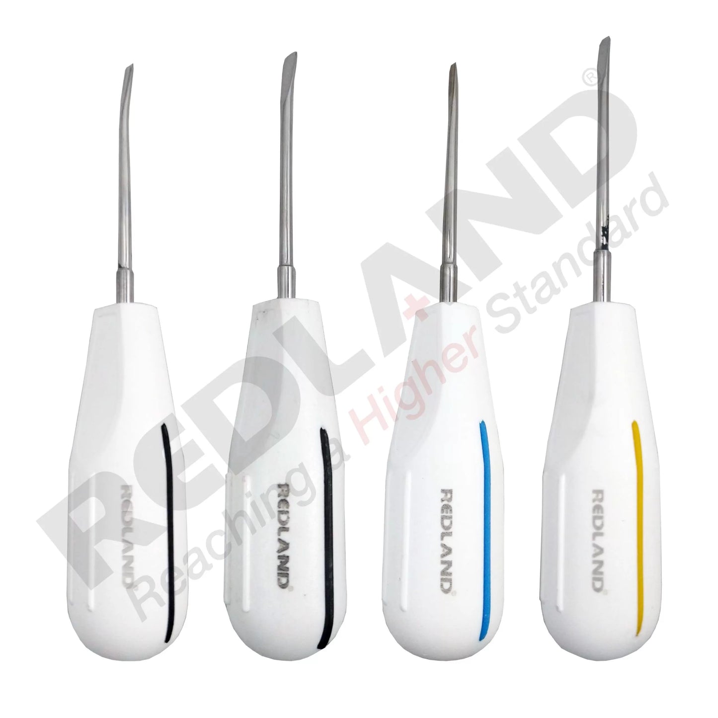 REDLAND DENTAL ATRAUMATIC LUXATING ELEVATORS EXTRACTORS 4PC