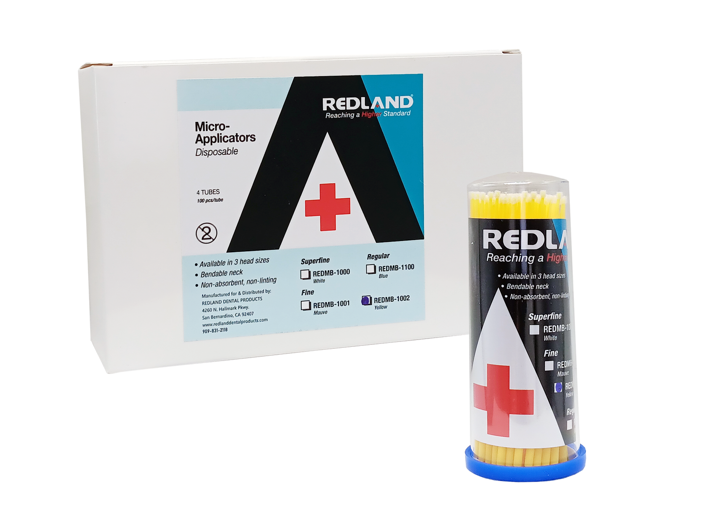 REDLAND Disposable Micro-Brush Applicators Bendable