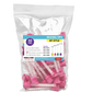 48-240 T-Mixer Style Mixing Tips, Pink, Medium (5.4mm), 48/Bag – 1:1