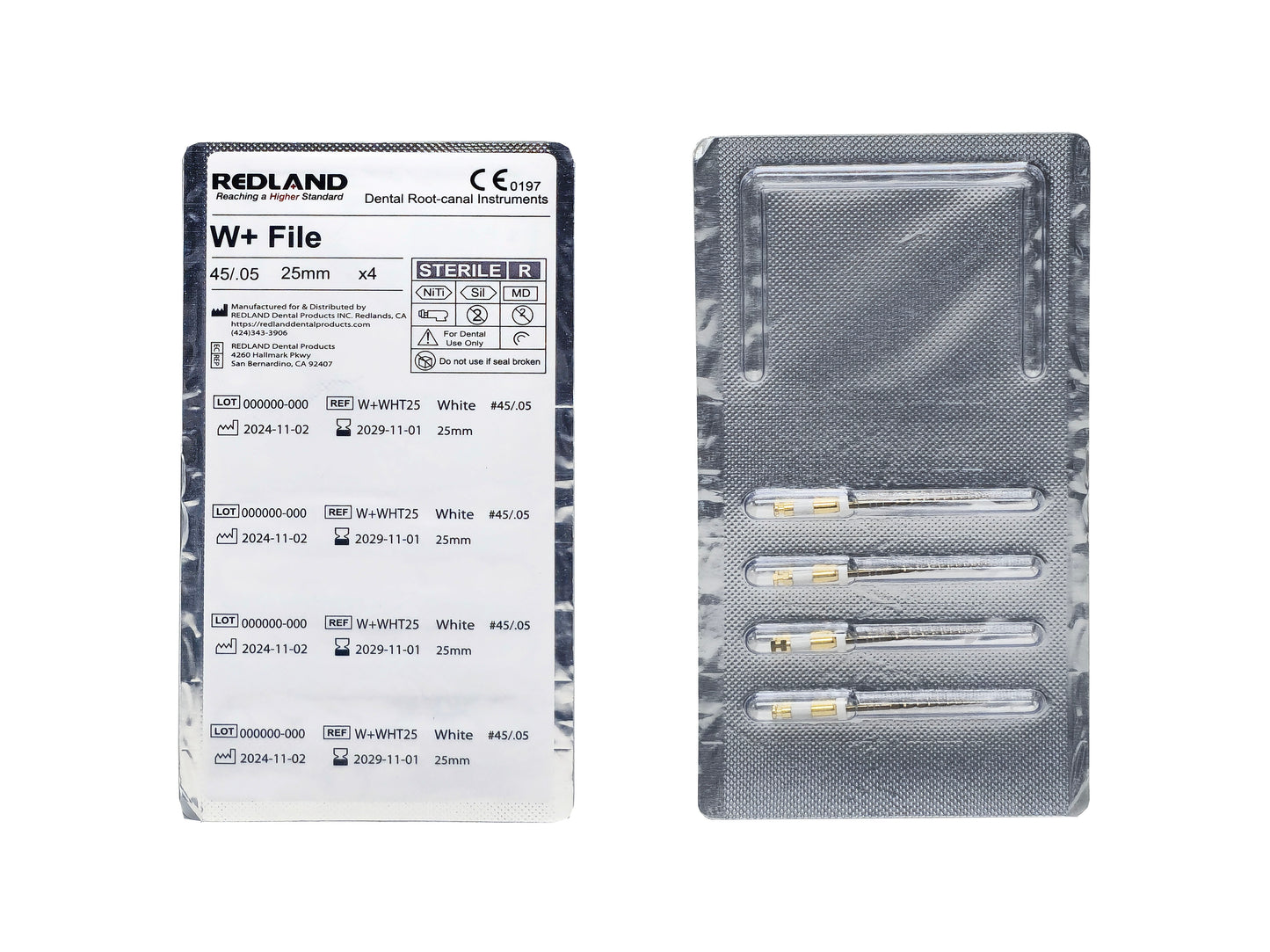 REDLAND W+ TAPER GOLD RECIPROCATING Files