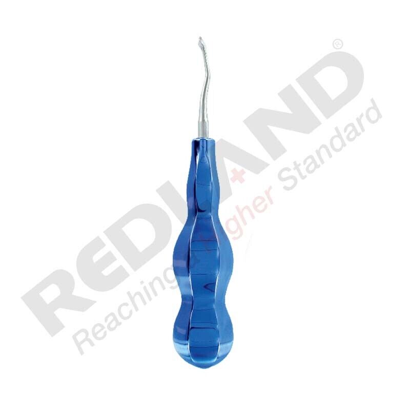 Redland Atraumatic Dental Extraction Elevator Kit 5pc - Diamond Coat Implant