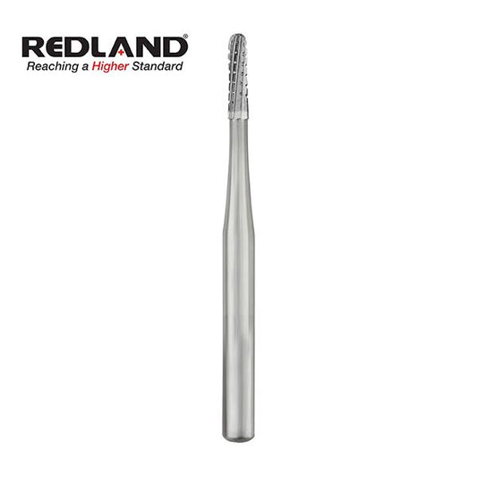 Redland Cross Cut Straight Dome FG Carbide Burs