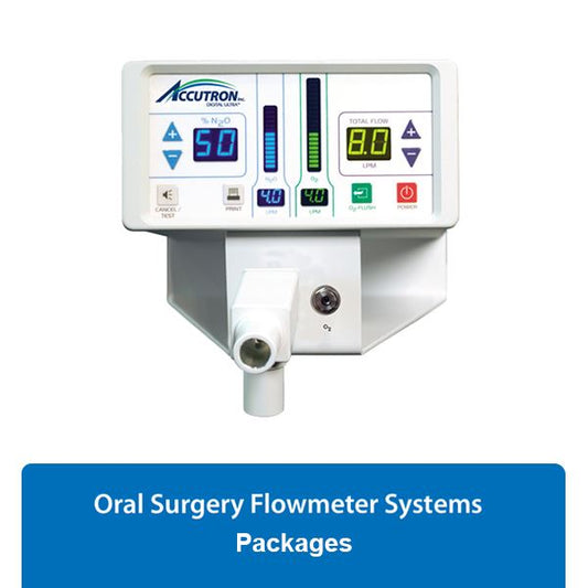 Accutron Digital Ultra Oral Surgery Flowmeter Packages