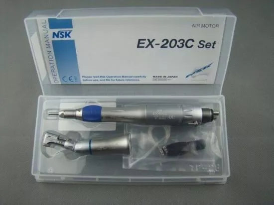Slow Set Kit NSK EX-203C Kit Dental Slow Speed 3pcs Handpiece Set – Bargain Dental ...