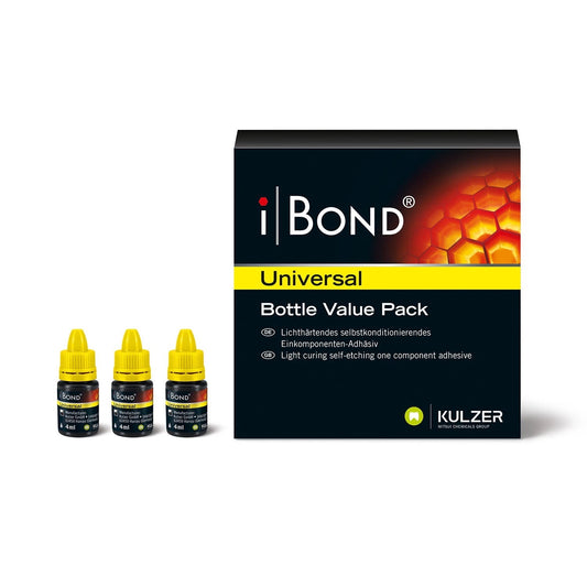 Heraeus Kulzer iBOND Universal Bottle Value Kit Pack 3x4mL Bottles