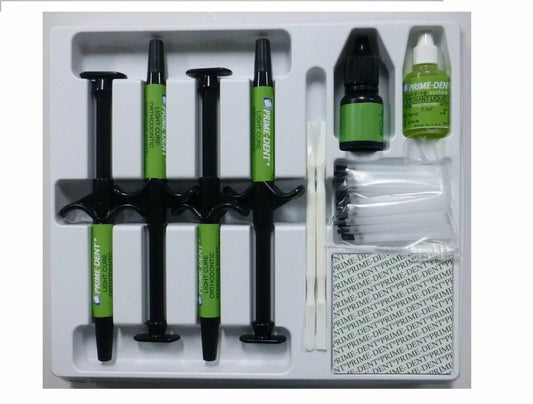 Prime Dental VLC Orthodontic Adhesive Bonding 4 Syringe Kit System