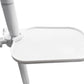 TPC type Post Mounted Utility Pole Post Tray Shelf Table White