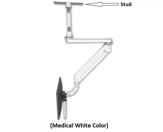 Monitor Ceiling Mount ICW Titan Elite Space-Saving T2 Dental,Monitor adjuster-Quicklink