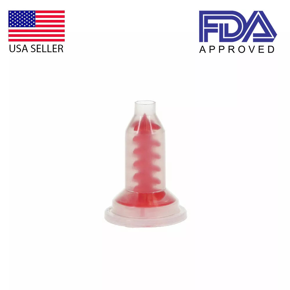 Plasdent Red Dynamic Penta Dental Impression Mixing Tips For 3M ESPE