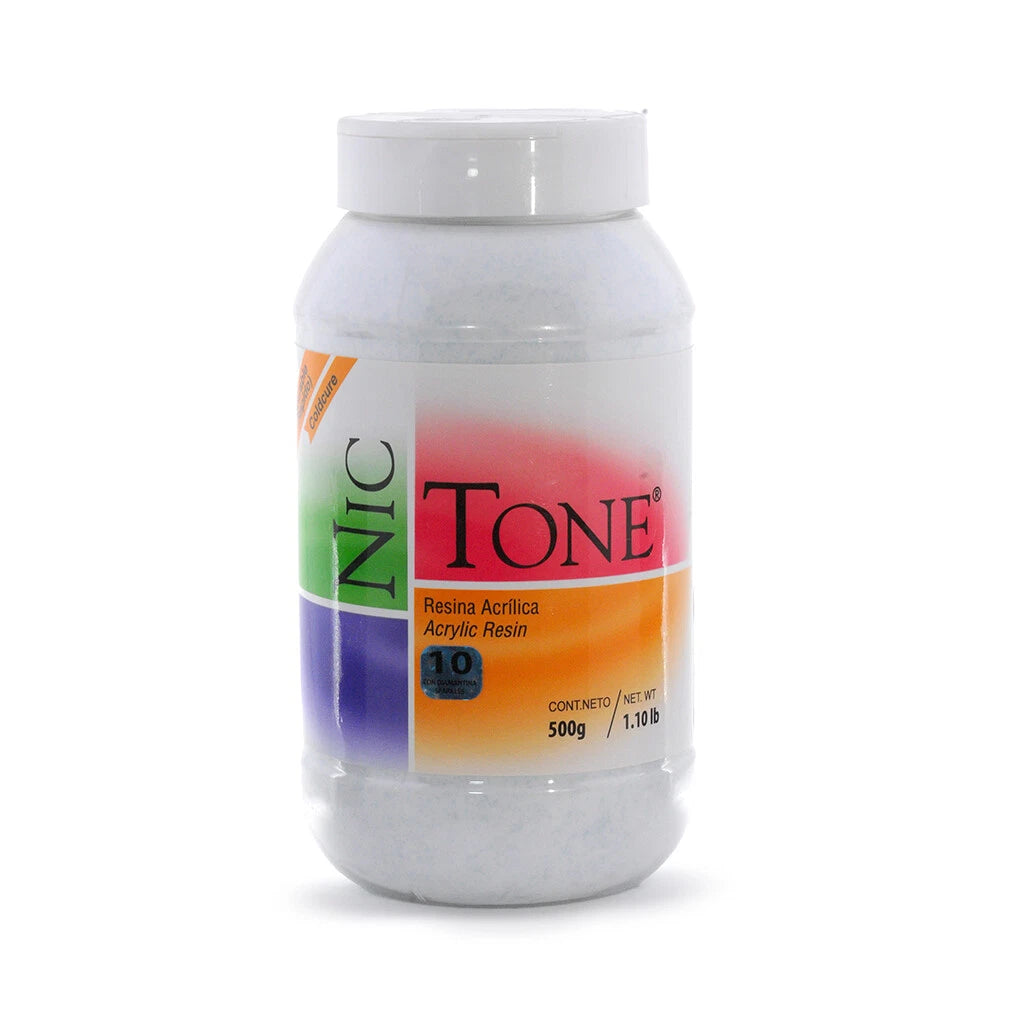 MDC NIC TONE Autocurable Coldcure Acrylic Resin 1lb Powder All Shades