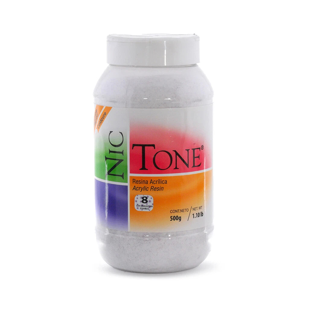 MDC NIC TONE Autocurable Coldcure Acrylic Resin 1lb Powder All Shades
