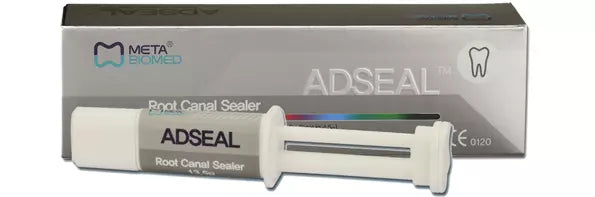 Meta Biomed Dental - Adseal Root Canal Sealer 13.5gm EXPIRATION: 2025-07 bargaindentalsupplies b