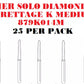 Premier Dental SOLO Premium Diamond Burs Curettage K MEDIUM 879K014M 25pcs USA