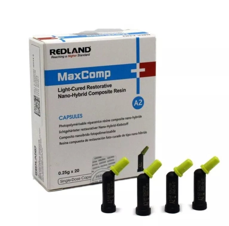 MaxComp LC Nano-Hybrid Composite Resin 20x0.25g Capsules