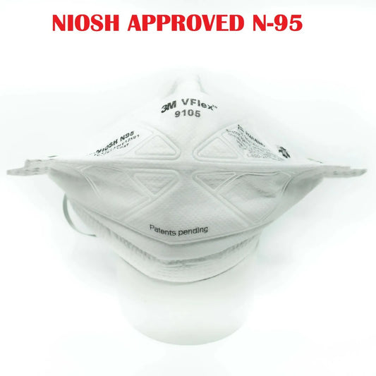 3M VFlex N95 NIOSH APRVD Particulate Respirator Surgical Face Mask