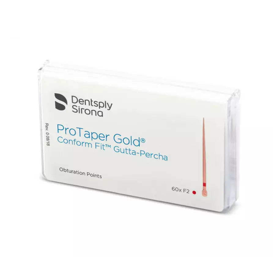 Dentsply Sirona ProTaper Gold Confirm Fit Gutta Percha Obturation Points 60/Pk