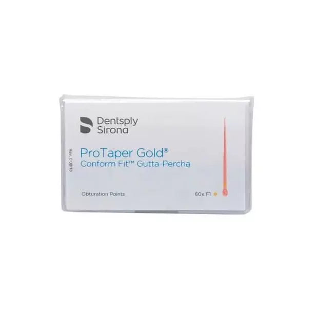 Dentsply Sirona ProTaper Gold Confirm Fit Gutta Percha Obturation Points 60/Pk