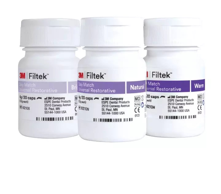 3M™ Filtek™ Easy Match Universal Restorative 0.2gm Capsules All Shades