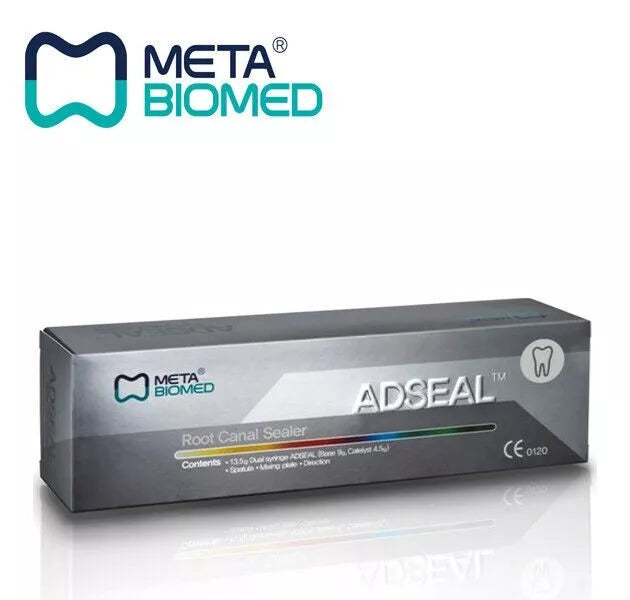 Meta Biomed Dental - Adseal Root Canal Sealer 13.5gm EXPIRATION: 2025-07 bargaindentalsupplies b