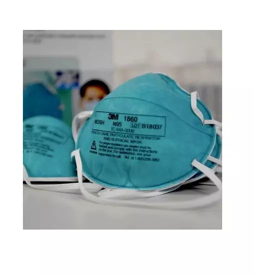 3M™ 1860 N95 Face Mask Particulate Respirator Surgical 20/PK 06-2025