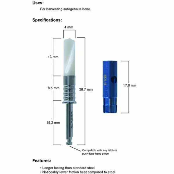 REDLAND ZIRCONIA DRILLS