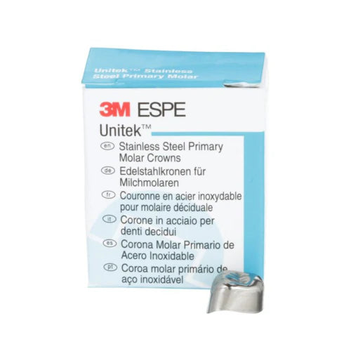 3M ESPE UNITEK Dental Molar Stainless Steel 5/Pk All sizes