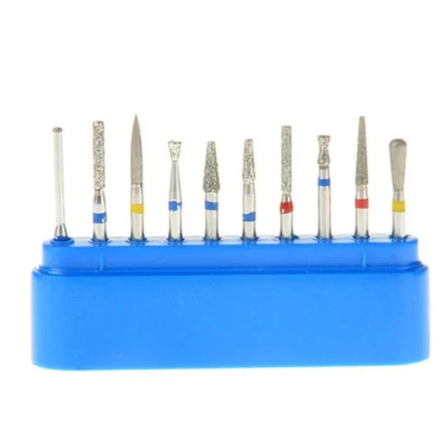 Redland Dental Diamond Bur FG-4104 Inlay & Onlay Preparation Kit 10pcs/Kit