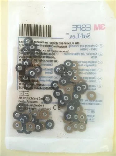 3M ESPE Medium Sof-Lex Countouring and Polishing Discs 9.5mm 3/8in  1981M/ 85pc