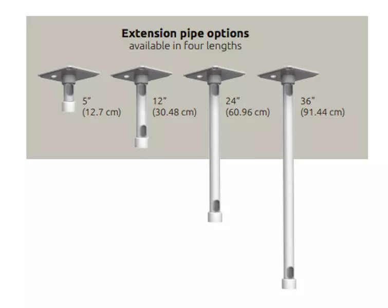 Healthcare/Dental Office – Elite 5120 Single Arm Ceiling Mount – ICW