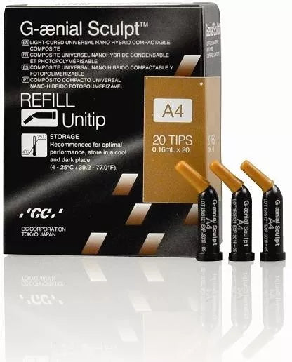G-aenial Sculpt Universal Composite 20/ Unitip Refill GC America -EXP:2020-10