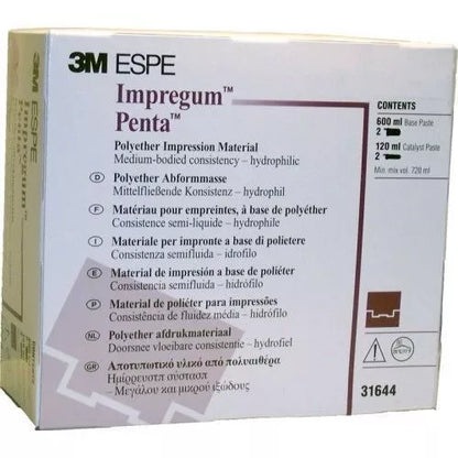 3M ESPE Impregum Penta Medium Bodied Impression Material Base+Catalyst+MixingTip