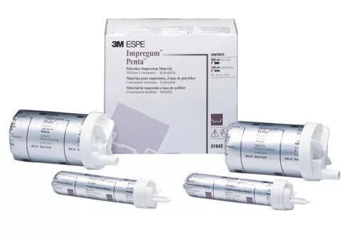 3M ESPE Impregum Penta Medium Bodied Impression Material Base+Catalyst+MixingTip