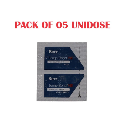 KERR ORIGINAL Temp-Bond NE Temporary Cement 2.4gm Unidose Base & Accelerator